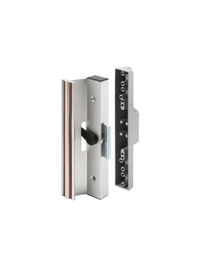 CRL Aluminum Clamp-Style Surface Mount Sliding Glass Door Handle 4-15/16" Screw Holes - C1005