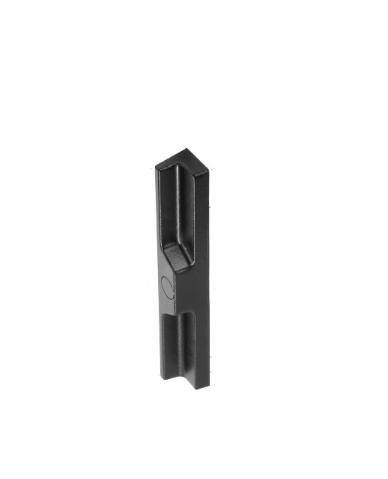 CRL Black Plastic Outside Pull 3-15/16" and 4-15/16" Screw Holes - C1097