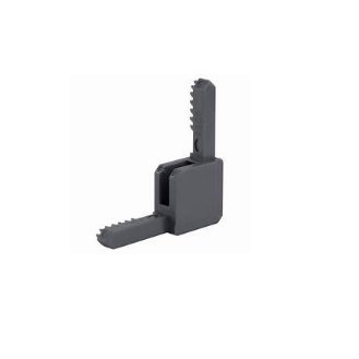 CRL-Sash Gray Square Storm Window Corner for CRL-Sash Square Cut Fabrication [100 pack] - CD35M