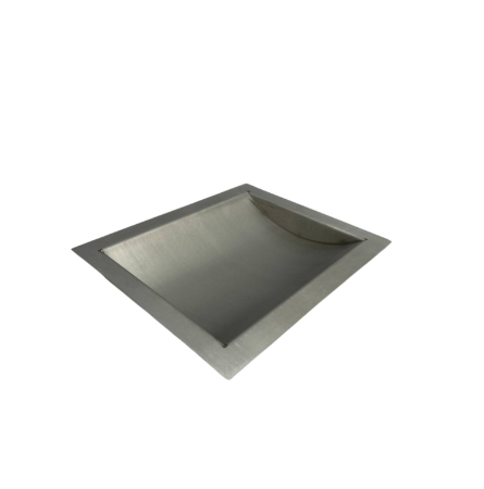 CRL Standard 12" Wide X 10" Deep X 1-9/16" High Brushed Stainless Finish Drop-In Deal Tray - CTDB12