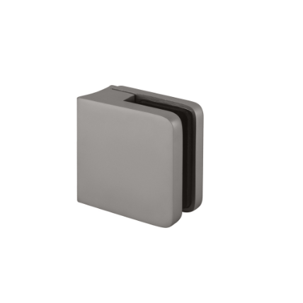 CRL Satin Chrome Z-Series Zinc Small Square Glass Clamp for 1/4" and 5/16" Glass - Z130SC