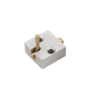 CRL Satin Anodized Low Profile Deck Catch for Pass-Thru Windows - D812A