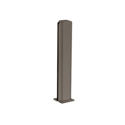 CRL Duranodic Bronze 18" Center Design Series Partition Post - D990DU18C