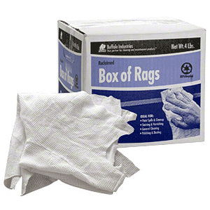 CRL White Thermals Box of Rags - T10500