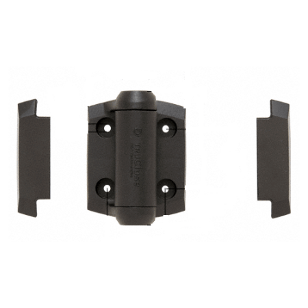 Black Self Closing Gate Hinge - TCHA1BL