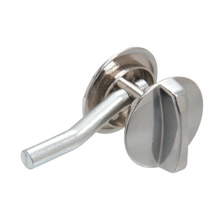 CRL Chrome Inside/Outside Knob and Bolt Set - TP226