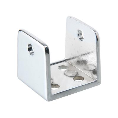 CRL Chrome U-Bracket for Restroom Partitions - TP728