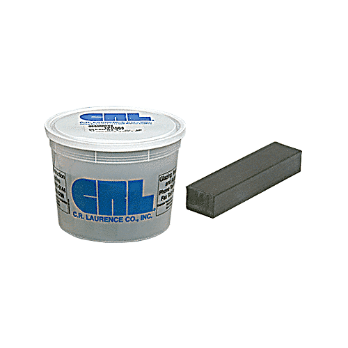 CRL 3/8" x 1/2" x 2" Thermoplastic Rubber Setting Blocks [100 pack] - TPR564