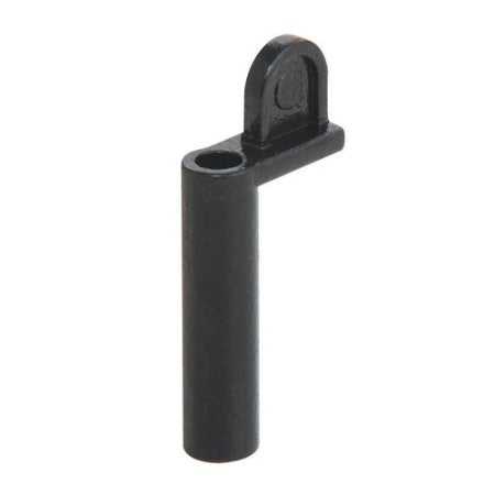 CRL Black 1-3/16" Diecast Window Screen Clip [100 pack]- WSC318BL