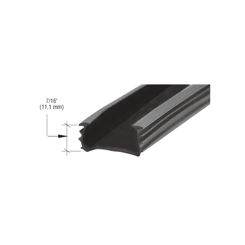 CRL 1" Adaptor Glazing Vinyl for 7/8" Glass Pack of 100 - WV3868