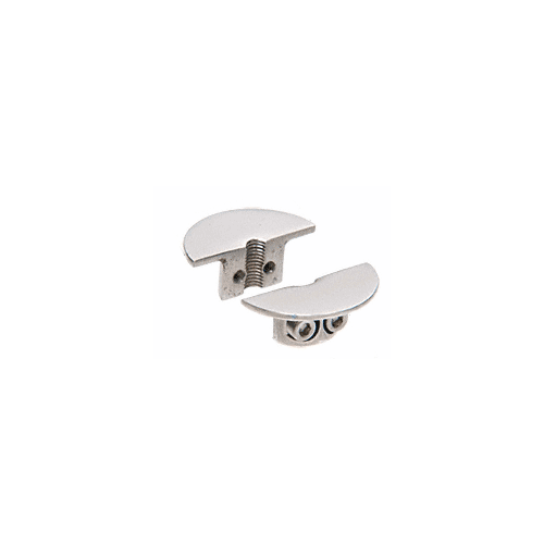 CRL Brush Stainless Drill-Thru Shelf Support - Y033CR