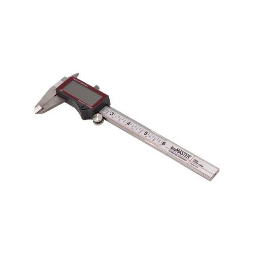 FHC AccuMASTER™ Digital Caliper Fractional 1/64" And Metric Stainless Steel - AM7410