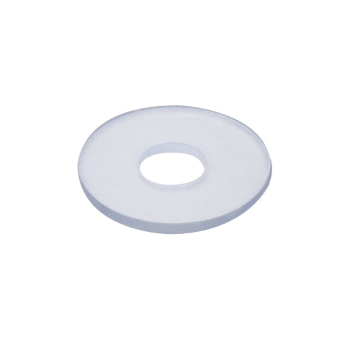 FHC Clear Vinyl Washers 3/4" Diameter for Shower Pulls and Towel Bars [10 pk] - CW034
