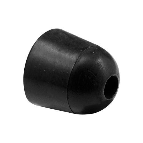 FHC 1" Black Rubber Sliding Door Bumper [2/pk] - D1859