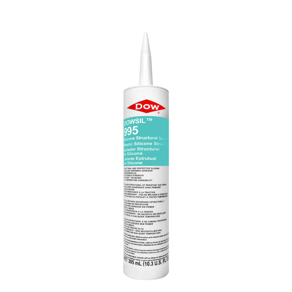 Dow Corning 995 Silicone Structural Sealant (Cartridge) - Black - DOWSIL 995BL