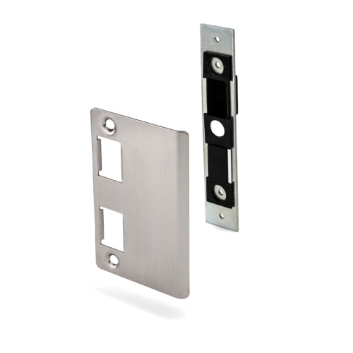 FHC Deadlatch Strike for Replacing MS Type Lock in Deadlatch [Lock/Center Hinge 4" Depth Door Frame] - DS45402