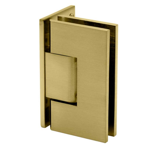 FHC Glendale Square - 5 Degree Positive Close Wall Mount - Offset Back Plate [Satin Brass] - GLEN05SBM