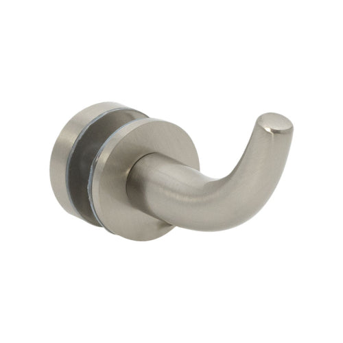 FHC Glass Mount Towel/Robe Hook