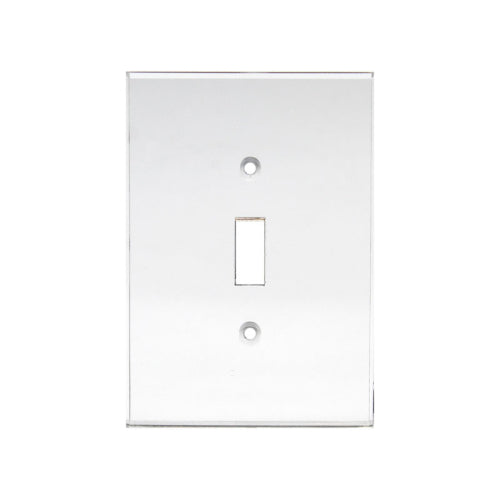 FHC Clear Single Toggle Switch Acrylic Mirror Plates - AMP101