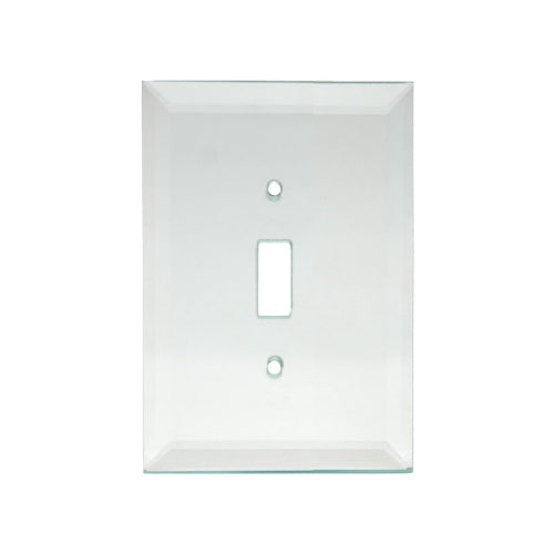 FHC Clear Single Toggle Switch Glass Mirror Plate - MP3C