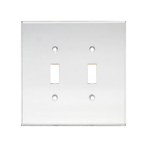 FHC Clear Double Toggle Acrylic Mirror Plates - AMP201
