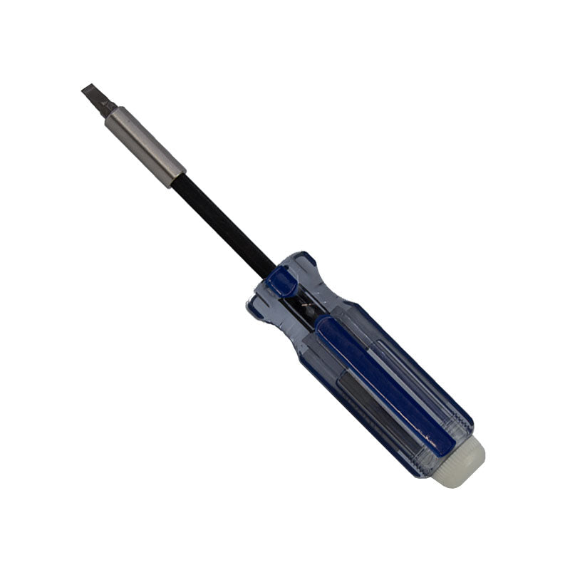 FHC 7-1/2" Magnetic Screwdriver - 1/4" Hex With 4 Bits - MSCD75