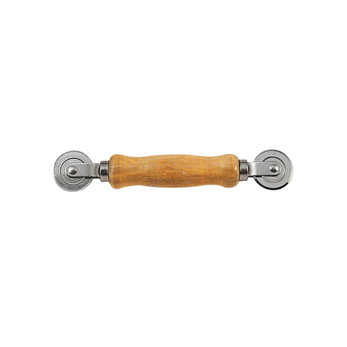 FHC Screen Rolling Tool [Wood Handle and Steel Ball Bearing Wheels] - P7508