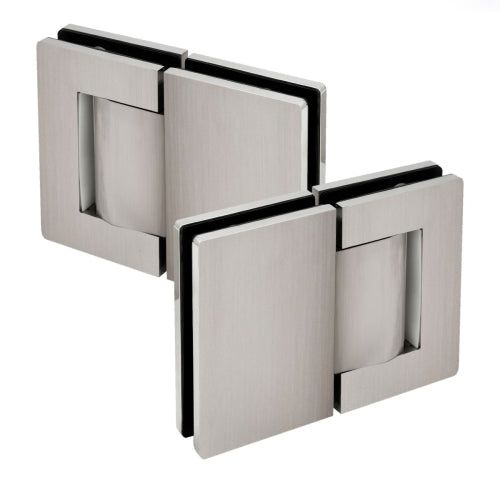 FHC Panorama Series Self Closing Hydraulic Hinges - Glass to Glass No Hold Open [sold in pairs]