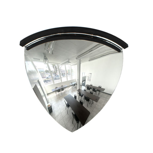 FHC 18" Acrylic Quarter Dome - 90 Degree Mirror - QDPLX18
