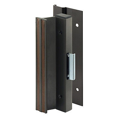 CRL Bronze Clamp-Style Surface Mount Sliding Glass Door Handle 4-15/16" Screw Holes - C1163