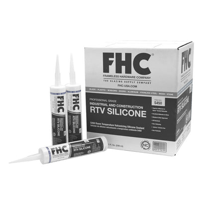 FHC S450 Series RTV Neutral Cure Silicone - Clear Cartridge - S450C