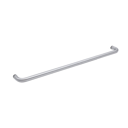 FHC 20" Tubular Towel Bar Single-Sided [No Washers for 1/4" to 1/2" Glass]