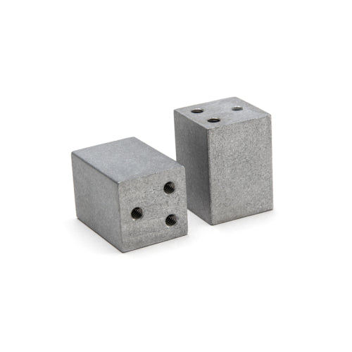 FHC WBP2 Mounting Aluminum Blocks For Uncladded Headers Set Of 2 Blocks