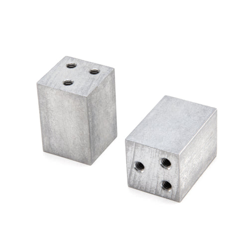 FHC WBP2 Mounting Aluminum Blocks For Cladded Headers Set Of 2 Blocks - WBP2BL0CK2
