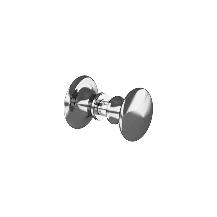 HERITAGE Traditional Style Back-To-Back Shower Doorknobs