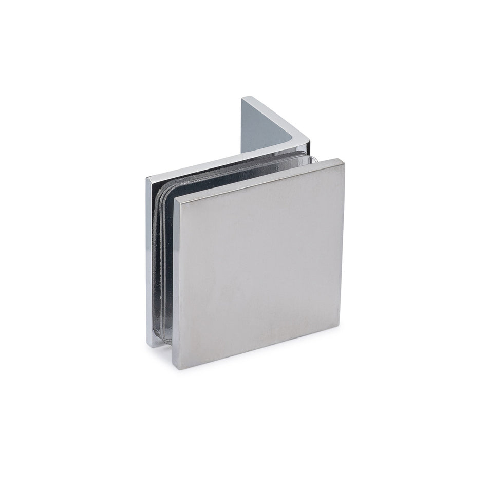 Taiga 90 Degree Wall-Glass Clamp with Short Leg