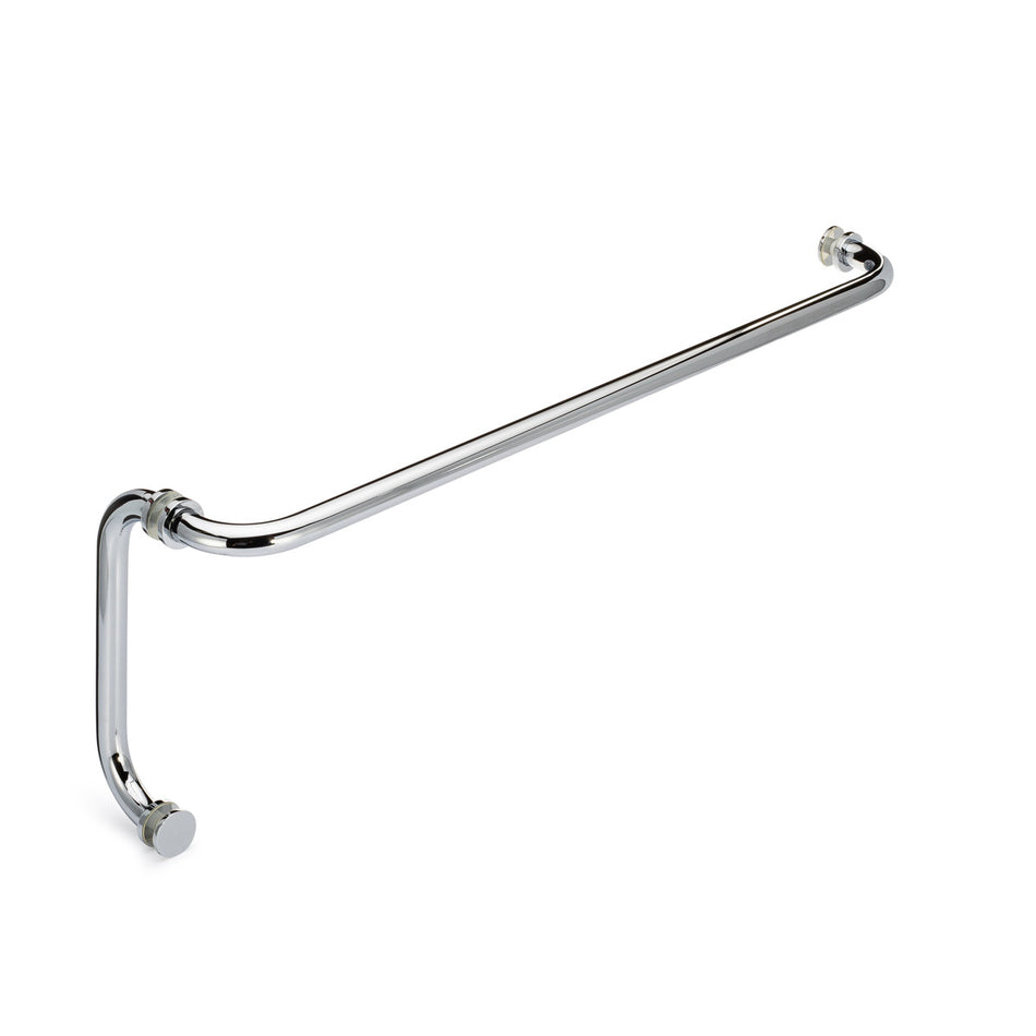 Oceana 24" C/C Towel Bar x 8" C/C Pull with Rosettes Combination