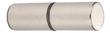 CRL Cylinder Style Polished Nickel Finish Back-to-Back Shower Door Knob - SDK112PN