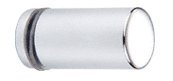 CRL Chrome Cylinder Style Single-Sided Shower Door Knob - SDKP212CH