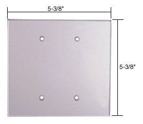 CRL Clear Double Blank Acrylic Mirror Plate - PMP208