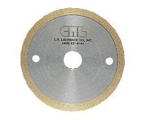 CRL 3-3/8" Metal Bond Diamond Glass Cutting Blade 9/16" Arbor - 100 Grit - NS3B