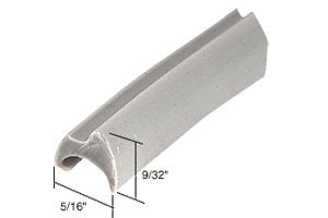 CRL Gray 5/16" Wide Glazing Spline [100 ft Roll] - GS476C