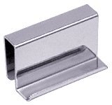 CRL Chrome Strike Plate With Finger Grip - GDH60CH