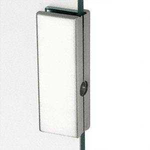 CRL Satin Anodized 1-3/4" x 5-5/8" Deadthrow Low Profile Keeper - DTK36SA