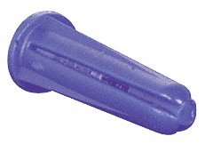 CRL 5/16" Hole; 1-3/8" Length Diamond Plastic Anchors [100 pack] - 08230