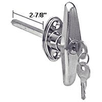 CRL RV and Camper Door "T" Locking Handle - R7044