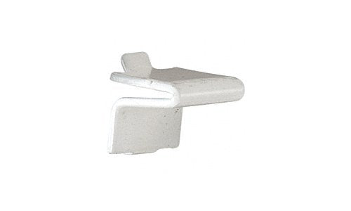 CRL White 3/4" Shelf Support for KV233 or KV255 Standards [20 pack] - KV256W