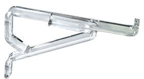 CRL Clear Lucite 10" Deluxe Shelf Brackets - LB1310