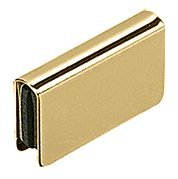 CRL Brass Rectangular Strike Plate - GDH7BR