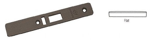 CRL Dark Bronze Flat Faceplate for AR4513 Series Deadlatch Lock - 450220DU